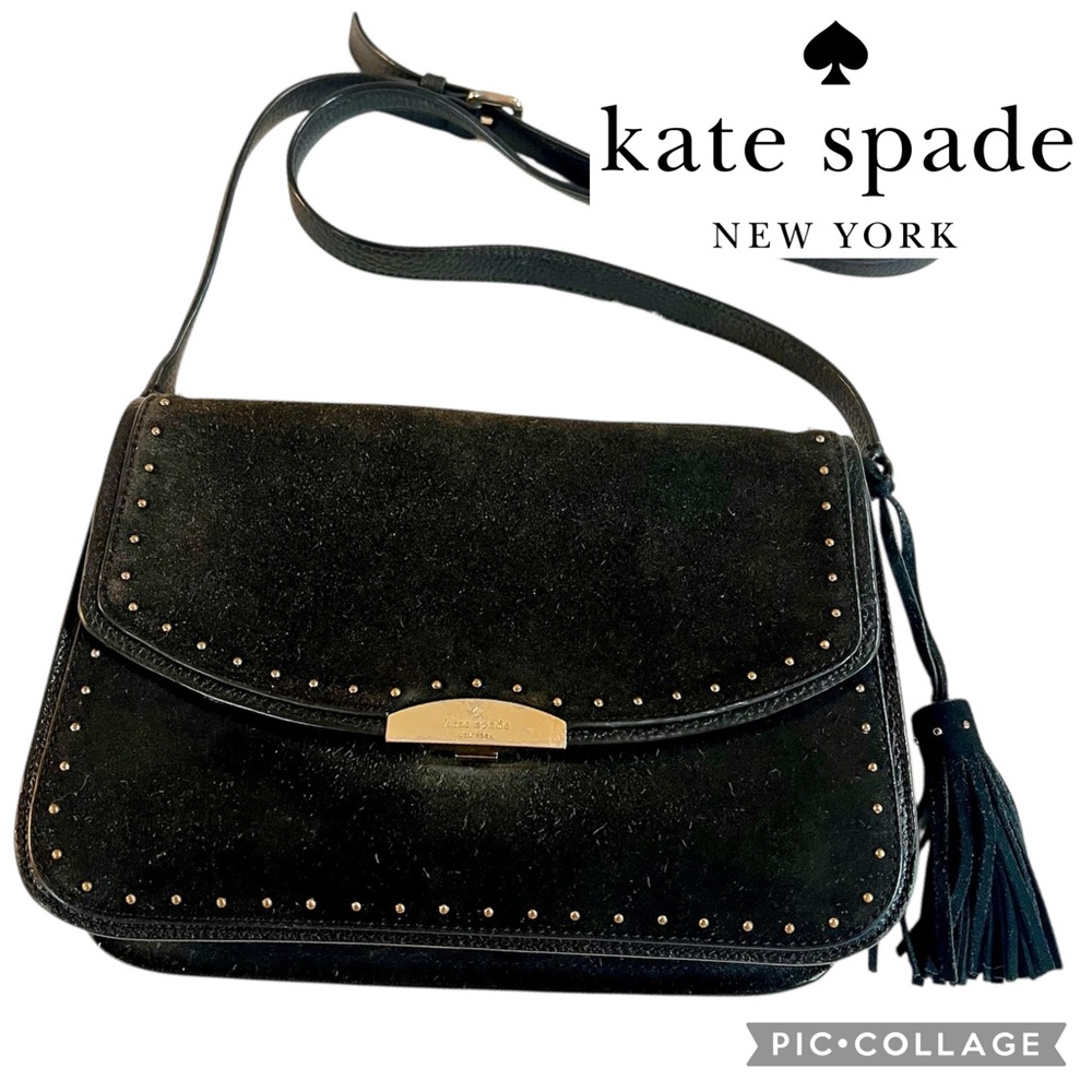 Kate Spade Black Studded Purse